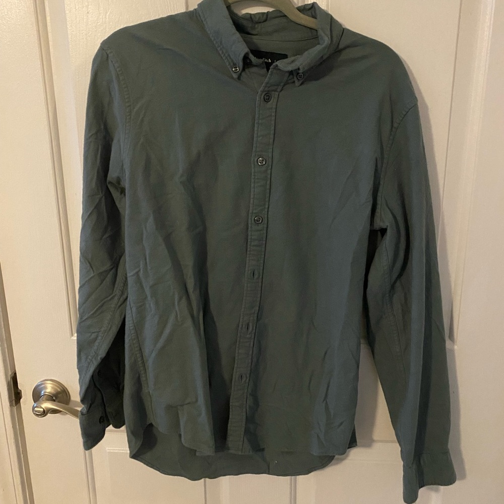 Abercrombie and fitch mens casual button down